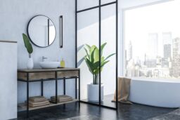 Kanlux 38897 Yalte IP54 11W LED 120cm Linear Wall Light in a 3000k (Warm White) in a Black Finish - thumbnail 8