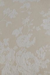 Dreams & Drapes 'Imelda' Floral Jacquard Filled Cushion in Ivory - Size: 43 cm x 43 cm - thumbnail 4