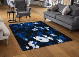 Benjamin Tate Design Field Of Flowers Rug in Natural - Size: Large - thumbnail 2
