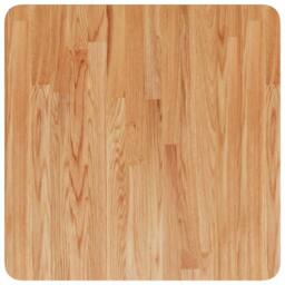 Berkfield Home Square Table Top Light Brown 50x50x1.5cm Treated Solid Wood Oak - Size: 50x50x1.5 cm - thumbnail 1