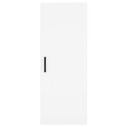 Berkfield Home Highboard White 34.5x34x180 cm Engineered Wood - thumbnail 8