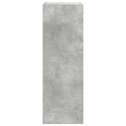 Berkfield Home Classic 4 Piece TV Cabinet Set Concrete Grey Engineered Wood - thumbnail 8