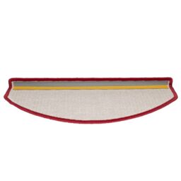 Berkfield Home Stair Mats 10 pcs 65x24x4 cm Bordeaux Red - Size: Medium - thumbnail 6