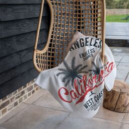 Benjamin Tate Design Cali West Coast Blanket in Natural - Size: 120 cm x 150 cm - thumbnail 4