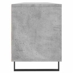 Berkfield Home TV Cabinet Concrete Grey 150x30x44.5 cm Engineered Wood - thumbnail 7