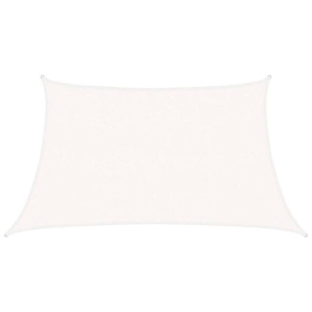 Berkfield Home Sunshade Sail 160 g/m ² White 3/4x2 m HDPE - image 1