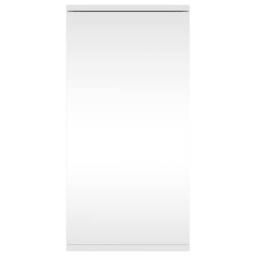 Berkfield Home Corner Bathroom Mirror Cabinet White 30x24x60 cm - Size: 30 x 24 x 60 cm - thumbnail 3