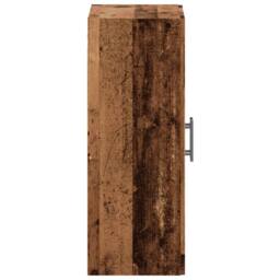 Berkfield Home Wall Mounted Cabinet Old Wood 69.5x34x90 cm Engineered Wood in Brown - thumbnail 5