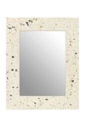Orsina Large Terrazzo Photo Frame, Modern 5x7 Design With Multicoloured Stone Pattern, Freestanding Display With in Grey - thumbnail 6