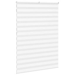 Berkfield Home Zebra Blind White 155x230 cm Fabric Width 150.9 cm Polyester - thumbnail 4