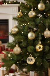 Living and Home 36Pcs Gold Christmas Tree Ornaments Christmas Ball Decorations Set - thumbnail 2