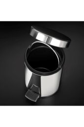 Cosmic Bathroom or Kitchen Bin 3L Silver Architect S+ Collection - thumbnail 4
