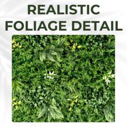 Ark Mat Beacon Fern Artificial Plant Wall Panel 1x1m - Indoor & Outdoor in Green - thumbnail 5