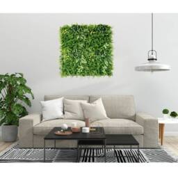 Ark Mat Beacon Fern Artificial Plant Wall Panel 1x1m - Indoor & Outdoor in Green - thumbnail 8