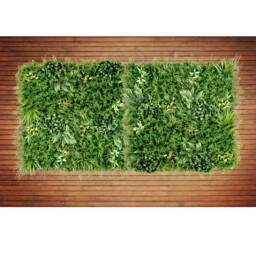 Ark Mat Beacon Fern Artificial Plant Wall Panel 1x1m - Indoor & Outdoor in Green - thumbnail 9