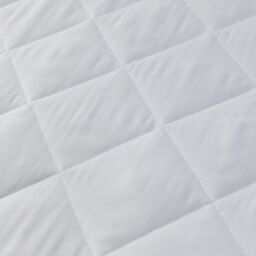 Snug City 16INCH Deep Quilted Mattress Protector Microfibre Soft Touch Fitted Sheet in White - Size: Small Double - thumbnail 2