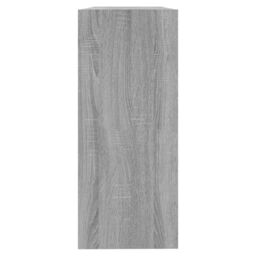 Berkfield Home Book Cabinet/Room Divider Grey Sonoma 100x30x72 cm - Size: 100 x 30 x 72 cm - thumbnail 4