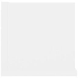 Berkfield Home CD Wall Shelf White 100x18x18 cm Engineered Wood - Size: 100 x 18 x 18 cm - thumbnail 5
