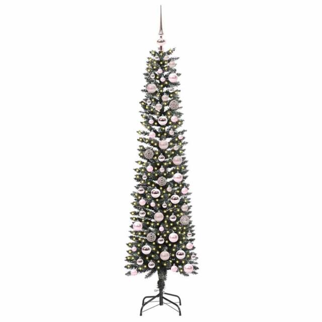 Berkfield Home Elegant Artificial Christmas Tree with Stand Green 50.5 x 50.5 x - image 1