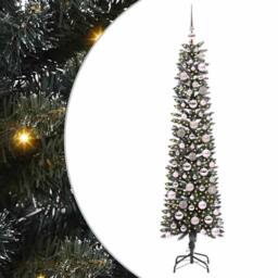 Berkfield Home Elegant Artificial Christmas Tree with Stand Green 50.5 x 50.5 x - thumbnail 3