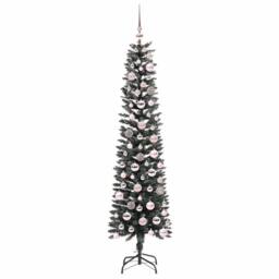 Berkfield Home Elegant Artificial Christmas Tree with Stand Green 50.5 x 50.5 x - thumbnail 4