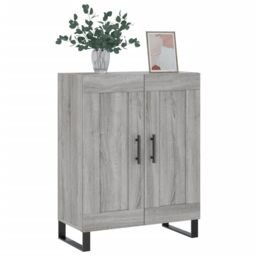 Berkfield Home Sideboard Grey Sonoma 69.5x34x90 cm Engineered Wood - thumbnail 3
