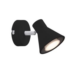 Nordlux Modern Indoor Wall Light Black Metal GU10 Adjustable Head - No, IP20 - thumbnail 4