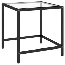 Berkfield Home Tea Tables 2 pcs Tempered Glass Transparent in Clear - thumbnail 7