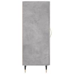 Berkfield Home Sideboard Concrete Grey 34.5x34x90 cm Engineered Wood - thumbnail 7