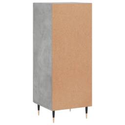 Berkfield Home Sideboard Concrete Grey 34.5x34x90 cm Engineered Wood - thumbnail 8