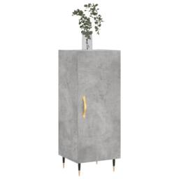 Berkfield Home Sideboard Concrete Grey 34.5x34x90 cm Engineered Wood - thumbnail 1