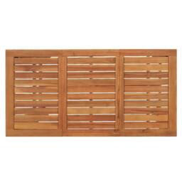 Berkfield Home Garden Bar Table 120x60x105 cm Solid Wood Acacia in Brown - Size: 120 x 60 x 105 cm - thumbnail 5