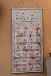 Personalised Memento Company Personalised Family Advent Calendar in Grey - thumbnail 4