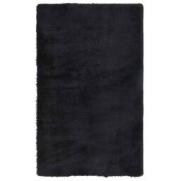 Berkfield Home Shaggy Rug High Pile NAVARRA Black 80x150 cm Polyester - Size: Medium - thumbnail 3