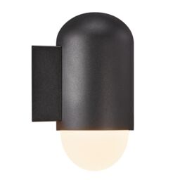 Nordlux Modern Outdoor Wall Light Black Aluminium E27 Weatherproof - Mains Powered, IP54 - thumbnail 3