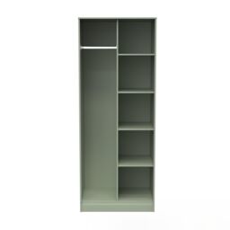 Ready Assembled 2 U Madrid Open Wardrobe (Ready Assembled) in Pale Green - thumbnail 1