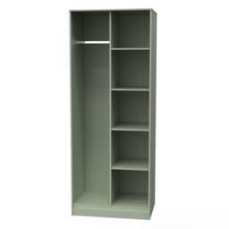 Ready Assembled 2 U Madrid Open Wardrobe (Ready Assembled) in Pale Green - thumbnail 3