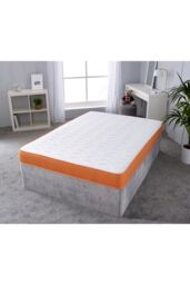 eXtreme Comfort Ltd 18cm Hybrid Memory Foam Spring Mattress CoolTouch Cover in Orange - Size: Double - thumbnail 2