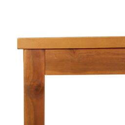 Berkfield Home Garden Bench 110 cm Solid Wood Acacia in Brown - thumbnail 6