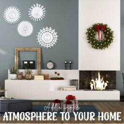 Kelvenix Pack of 12 Paper Snowflake Frozen Hanging Fan Decorations in White - Size: 1 Pack - thumbnail 5
