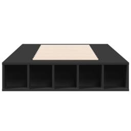 Berkfield Home Bed Frame without Mattress Black 100x200 cm - thumbnail 4