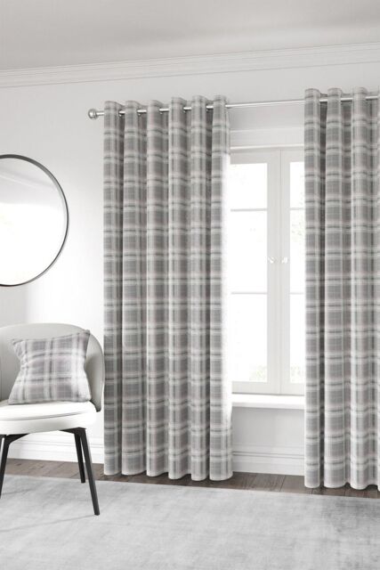 Helena Springfield 'Harriet' Woven Lined Curtains in Light Pink - Size: 167 cm width x 228 cm drop - image 1