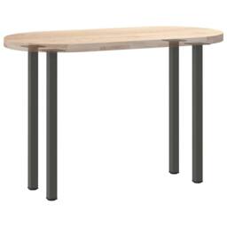 Berkfield Home Coffee Table Legs 4 pcs Anthracite 72-74 cm Steel in Dark Grey - thumbnail 8