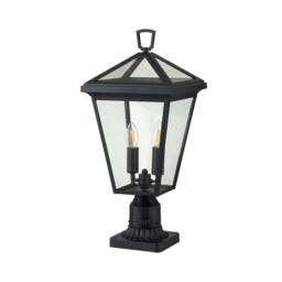 Netlighting Hinkley Alford Place Outdoor Pedestal Light Museum Black IP44 - thumbnail 5