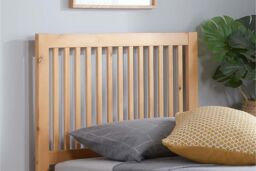 Birlea Pine Wood Guest Bed 2 mattresses Buxton Trundle Frame Hideaway Stop Over in Light Brown - Size: Single - thumbnail 5