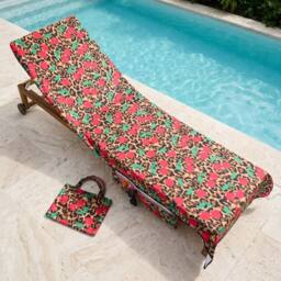 OHS Leopard Beach Towel with Bag Quick Dry Absorbent Travel Spa - thumbnail 2