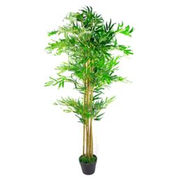 Leaf 150cm Design UK Realistic Artificial Bamboo Plants / Trees in Green - thumbnail 1