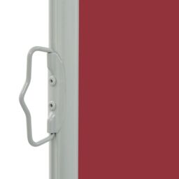 Berkfield Home Patio Retractable Side Awning 160x300 cm Red - thumbnail 3