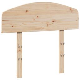 Berkfield Home Headboard 90 cm Solid Wood Pine in Brown - thumbnail 2