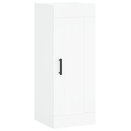 Berkfield Home Wall Mounted Cabinet White 34.5x34x90 cm Engineered Wood - thumbnail 2